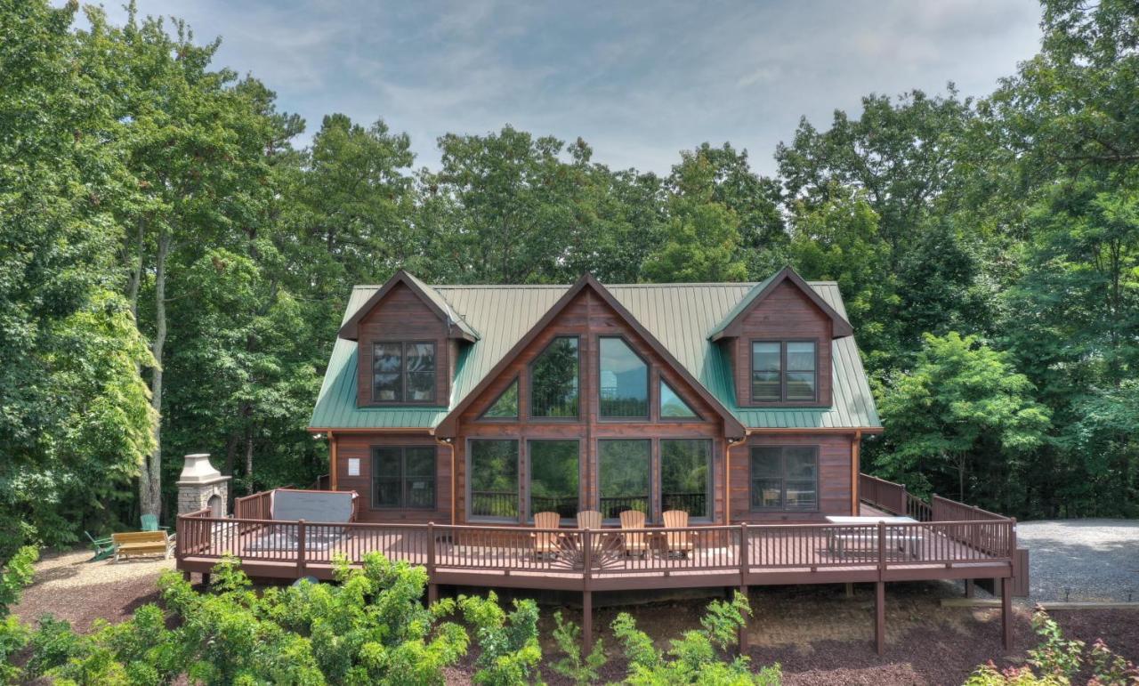 Champagne Chalet - Cuddleup Villa Morganton Esterno foto