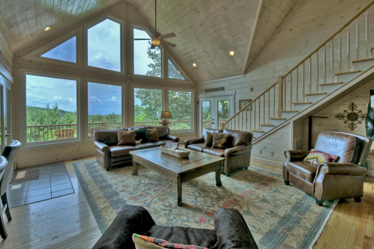 Champagne Chalet - Cuddleup Villa Morganton Esterno foto