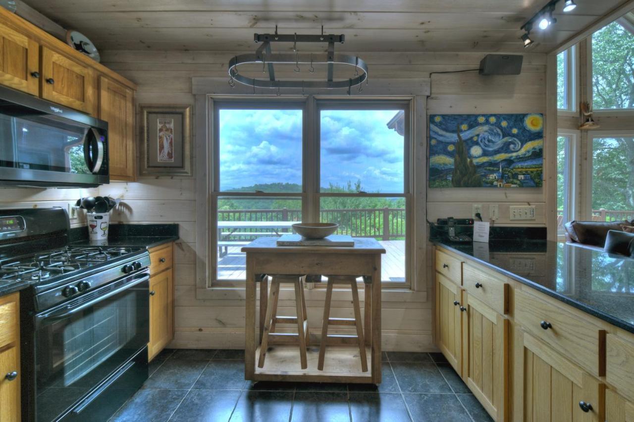 Champagne Chalet - Cuddleup Villa Morganton Esterno foto