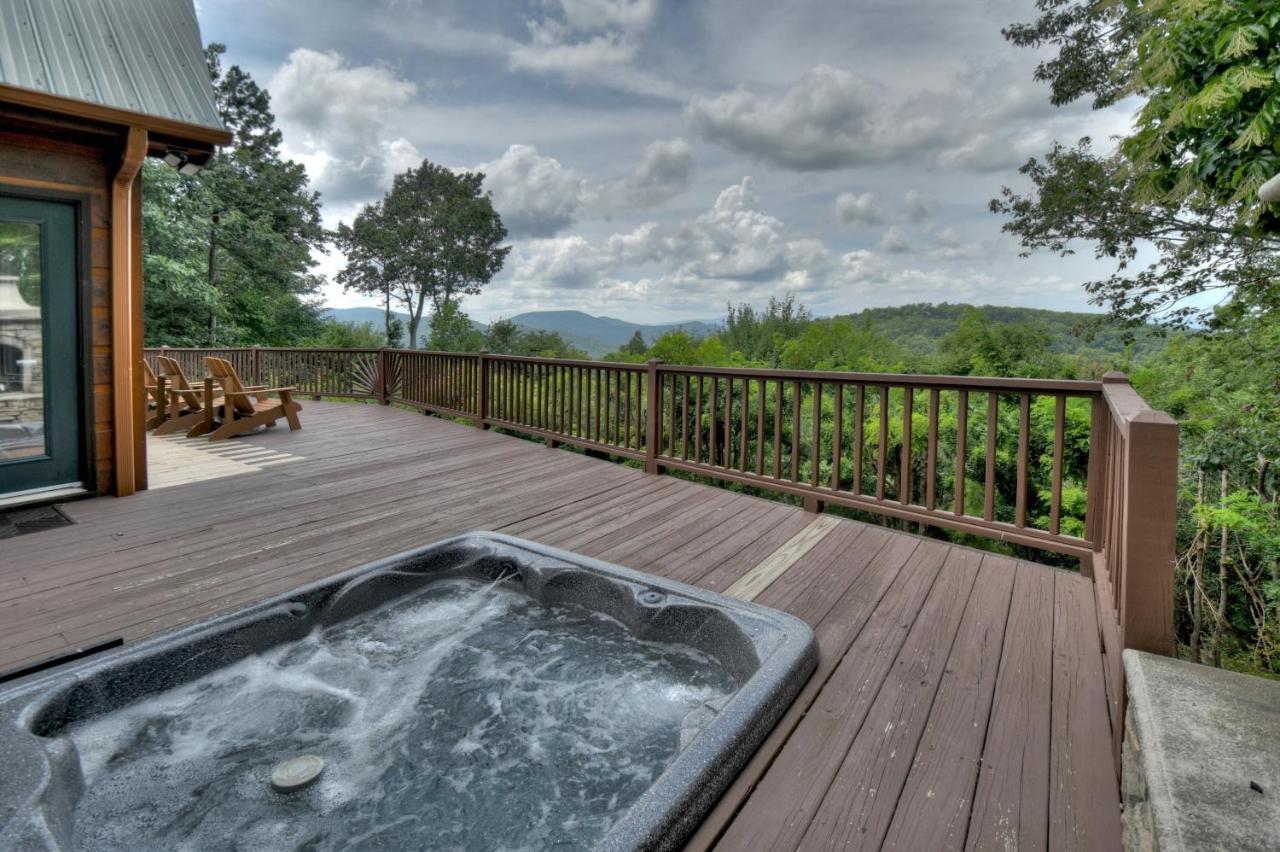 Champagne Chalet - Cuddleup Villa Morganton Esterno foto