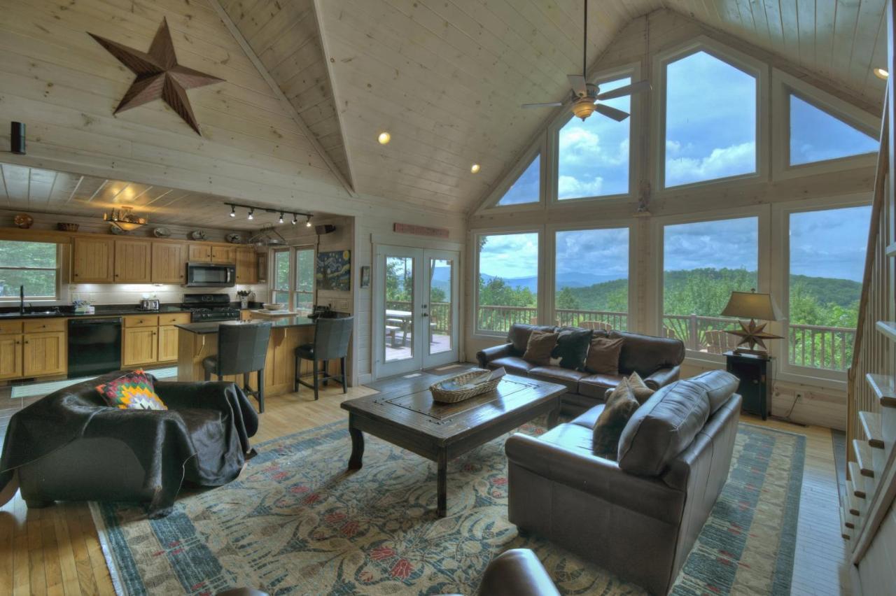 Champagne Chalet - Cuddleup Villa Morganton Esterno foto