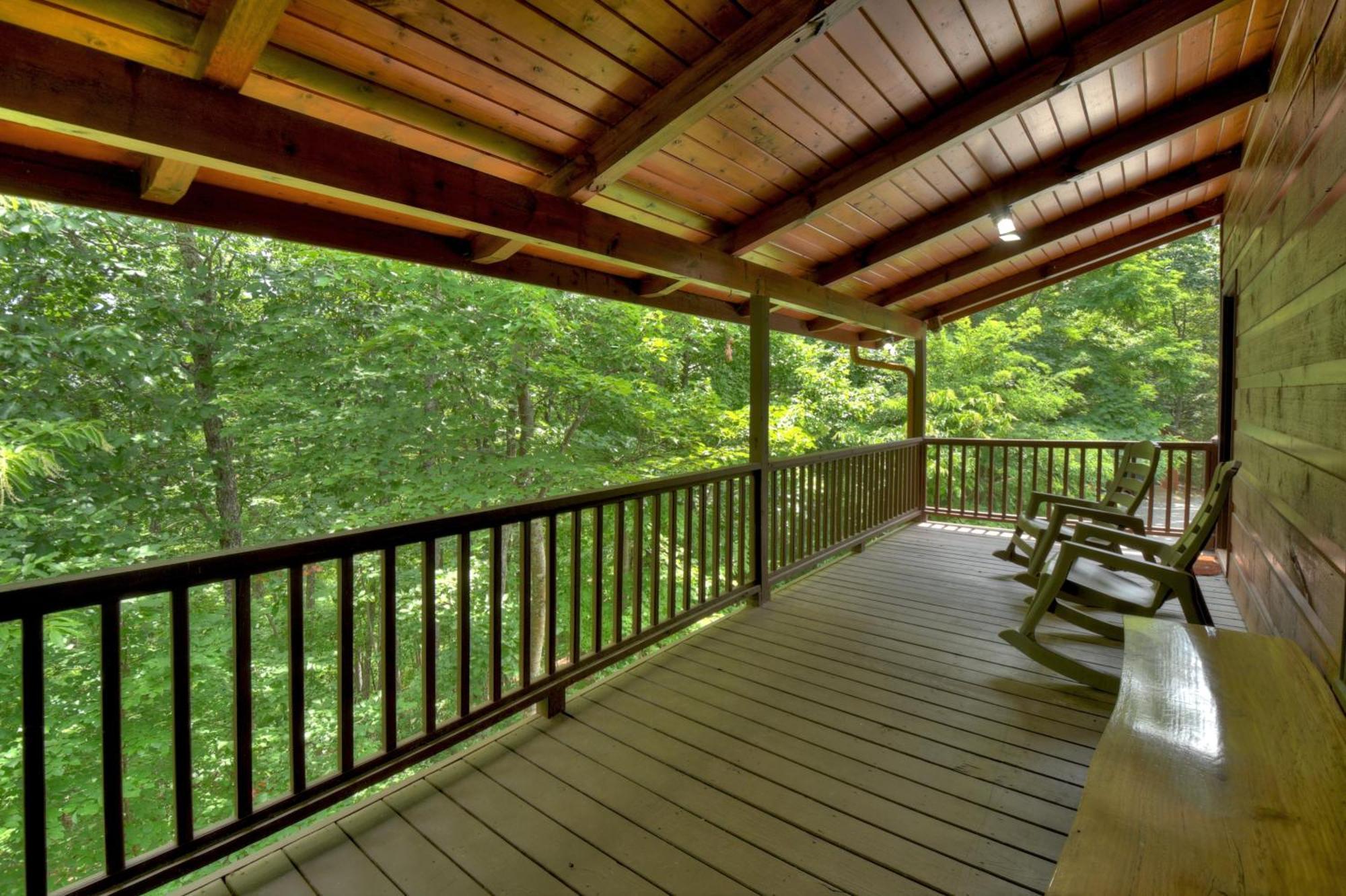 Champagne Chalet - Cuddleup Villa Morganton Esterno foto