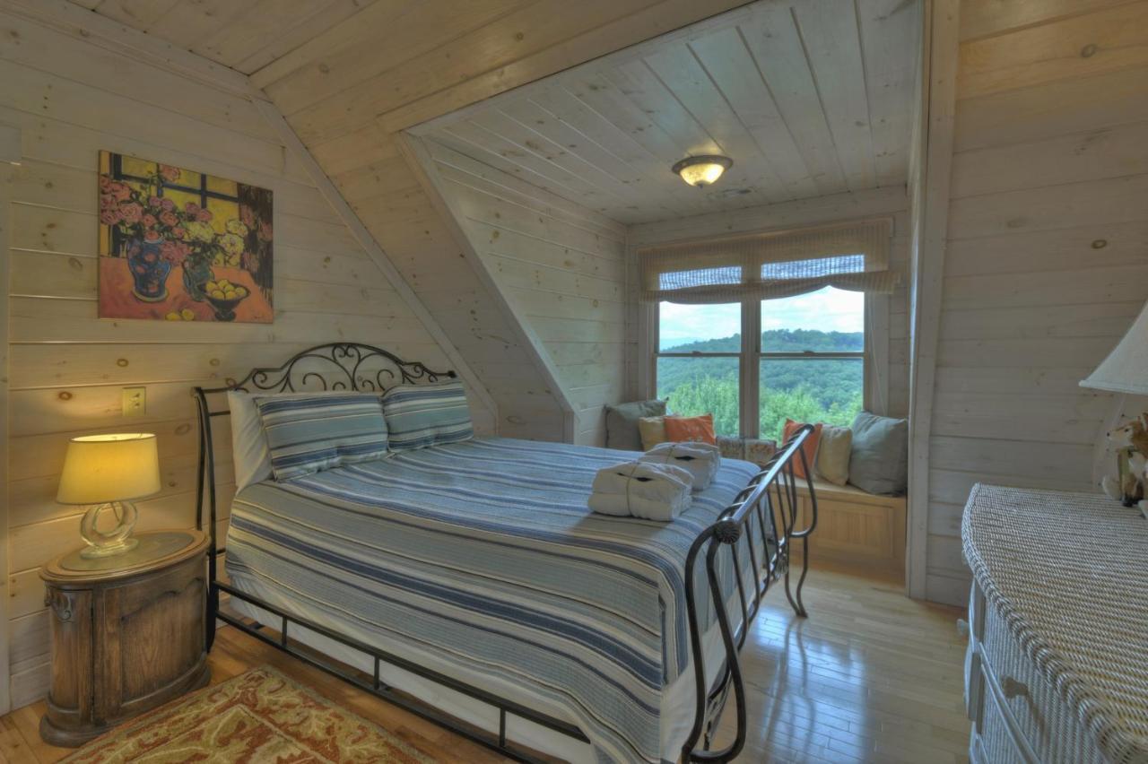 Champagne Chalet - Cuddleup Villa Morganton Esterno foto
