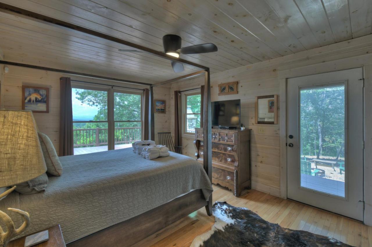 Champagne Chalet - Cuddleup Villa Morganton Esterno foto