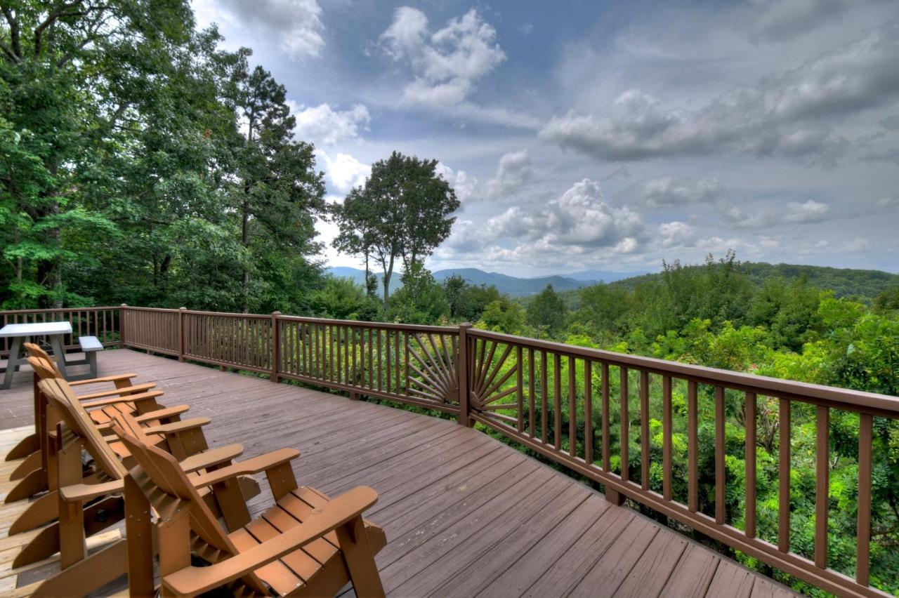 Champagne Chalet - Cuddleup Villa Morganton Esterno foto